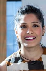 FREIDA PINTO at Sunday Brunch TV Show in London 04/09/2017