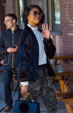 GABRIELLE UNION Out and About in New York 04/08/2017