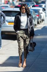 GABRIELLE UNION Out and About in New York 04/08/2017