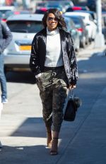GABRIELLE UNION Out and About in New York 04/08/2017