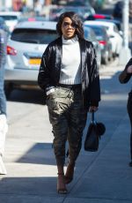 GABRIELLE UNION Out and About in New York 04/08/2017