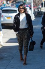 GABRIELLE UNION Out and About in New York 04/08/2017