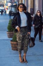 GABRIELLE UNION Out and About in New York 04/08/2017