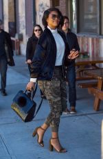 GABRIELLE UNION Out and About in New York 04/08/2017