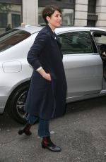GEMMA ARTERTON Arrives at BBC Radio 2 Breakfast Show in London 04/21/2017