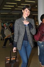 GEMMA ARTERTON at Eurostar Station in London 04/19/2017