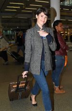 GEMMA ARTERTON at Eurostar Station in London 04/19/2017