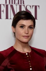 GEMMA ARTERTON at Their Finest Screening in London 04/12/2017
