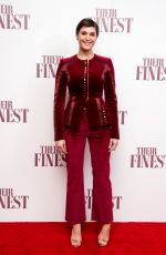 GEMMA ARTERTON at Their Finest Screening in London 04/12/2017