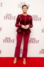 GEMMA ARTERTON at Their Finest Screening in London 04/12/2017
