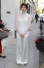 GEMMA ARTERTON Out and About in London 04/11/2017
