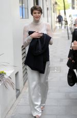 GEMMA ARTERTON Out and About in London 04/11/2017