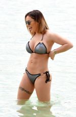 GEMMA MASSEY in Bikini at a Beach in Dubai 04/17/2017