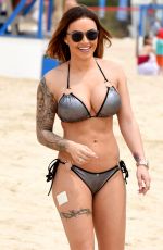 GEMMA MASSEY in Bikini at a Beach in Dubai 04/17/2017