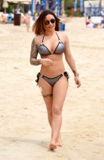 GEMMA MASSEY in Bikini at a Beach in Dubai 04/17/2017