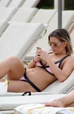 GEMMA MASSEY in Bikini at a Pool in Los Angeles 04/25/2017