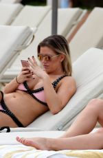 GEMMA MASSEY in Bikini at a Pool in Los Angeles 04/25/2017