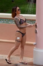 GEMMA MASSEY in Bikini at a Pool in Los Angeles 04/25/2017