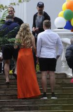 GEOIRGIA KOUSOULOU on the Set of Towie Finale in Coventry 04/26/2017