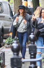GEORGIA FOWLER on the Set of a Photoshoot in New York 04/26/2017