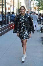 GEORGIE FLORES Arrives at AOL Studios in New York 04/18/2017