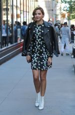 GEORGIE FLORES Arrives at AOL Studios in New York 04/18/2017