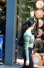 GEORGINA RODRIGUEZ and Cristiano Ronaldo Out Shopping in Madrid 04/20/2017