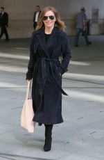 GERI HALLIWELL Arrives at BBC Radio Studios in London 4/06/2017