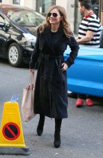GERI HALLIWELL Arrives at BBC Radio Studios in London 4/06/2017