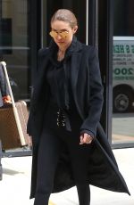 GIGI HADID at JFK Airport in New York 04/03/2017