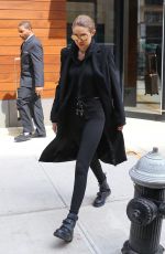 GIGI HADID at JFK Airport in New York 04/03/2017