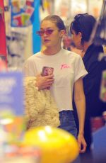 GIGI HADID in Jeans Out in New York 04/21/2017