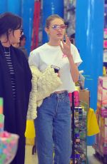 GIGI HADID in Jeans Out in New York 04/21/2017