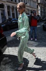 GIGI HADID Leaves Her Apartment in New York 04/13/2017