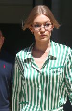 GIGI HADID Leaves Her Apartment in New York 04/13/2017