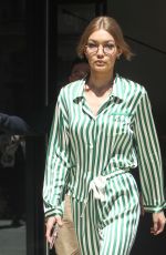 GIGI HADID Leaves Her Apartment in New York 04/13/2017