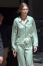 GIGI HADID Leaves Her Apartment in New York 04/13/2017