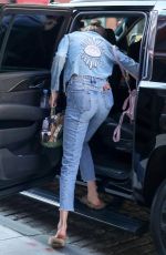 GIGI HADID Leaves Her Apartment in New York 04/16/2017