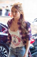 GIGI HADID Out in New York 04/11/2017