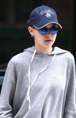 GIGI HADID Out in New York 04/19/2017