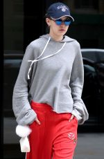 GIGI HADID Out in New York 04/19/2017