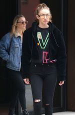GIGI HADID Out in New York City 04/24/2017