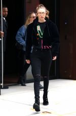 GIGI HADID Out in New York City 04/24/2017
