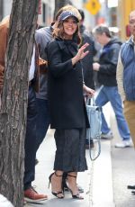 GINA RODRIGUEZ Leaves Today Show in New York 04/03/2017