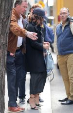 GINA RODRIGUEZ Leaves Today Show in New York 04/03/2017