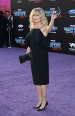 GOLDIE HAWN at Guardians of the Galaxy Vol. 2 Premiere in Hollywood 04/19/2017