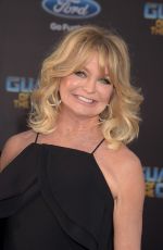GOLDIE HAWN at Guardians of the Galaxy Vol. 2 Premiere in Hollywood 04/19/2017