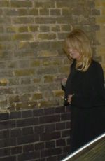 GOLDIE HAWN Leaves Chiltern Firehouse in London 04/27/2017