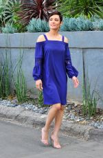 GRACE BYERS Out and About in Los Angeles 04/13/2017