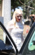 GWEN STEFANI Arrives at Easter Services at a Church in Los Angeles 04/16/2017